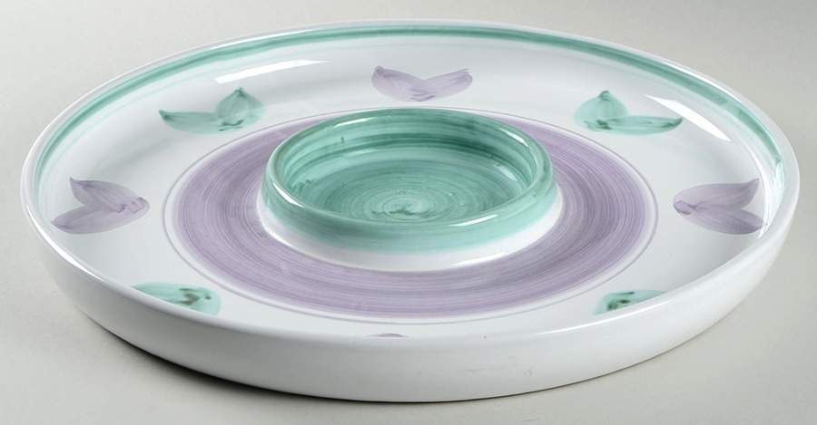 Violetta 1 Piece Chip & Dip by Caleca-1