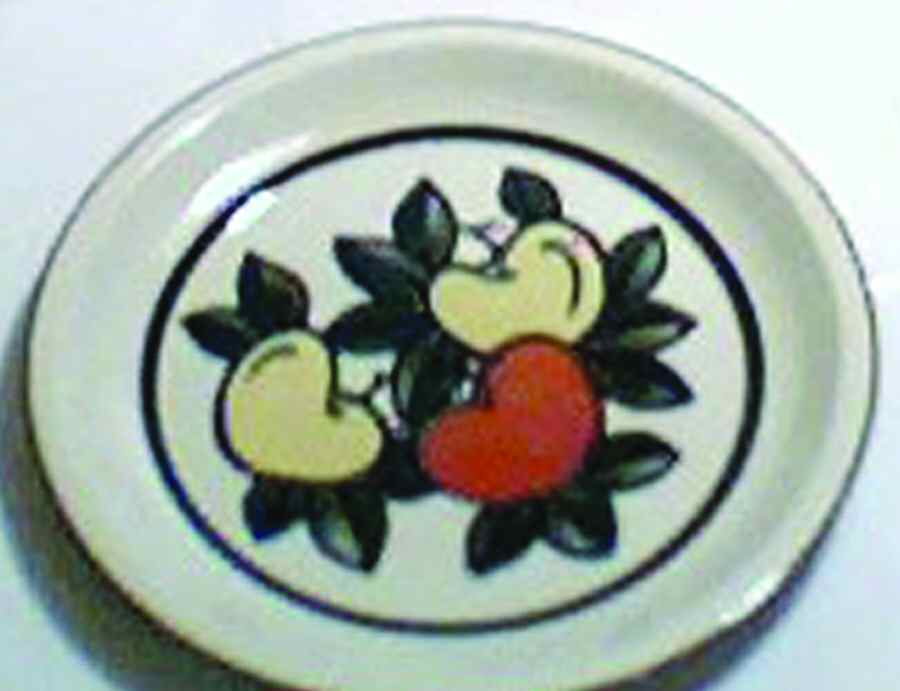 La Pomme Dinner Plate by Casual Ceram-1