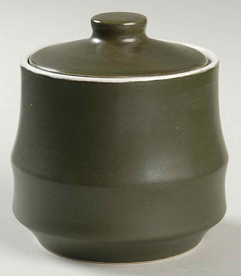Mexacali (Rim) Sugar Bowl & Lid by Casual Ceram-1