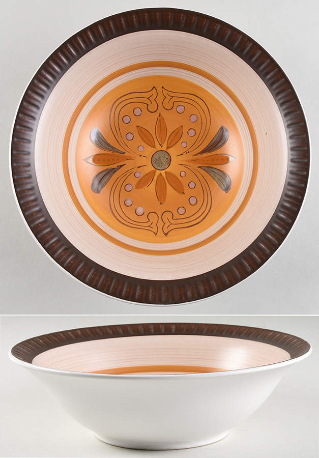 Plaza 10" Round Vegetable Bowl by Casual Ceram-1