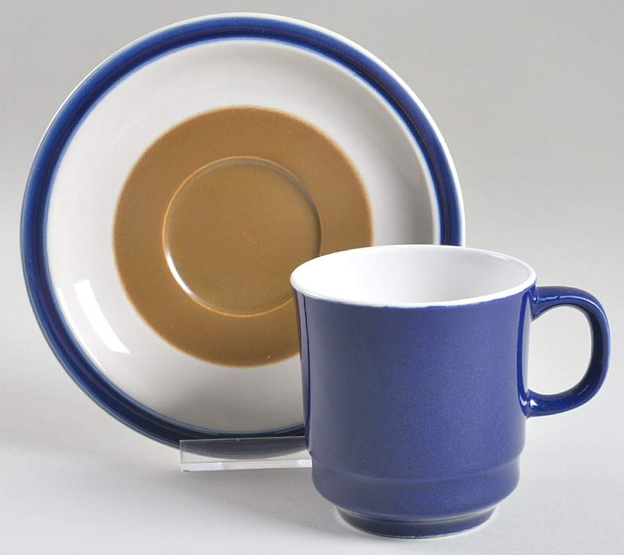 Polaris Flat Cup & Saucer Set by Casual Ceram-1