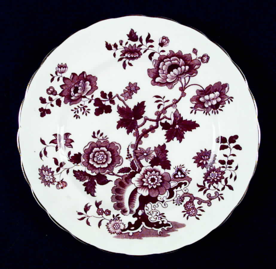 Mandarin Brown Salad Plate by Cartwright & Edwards-1