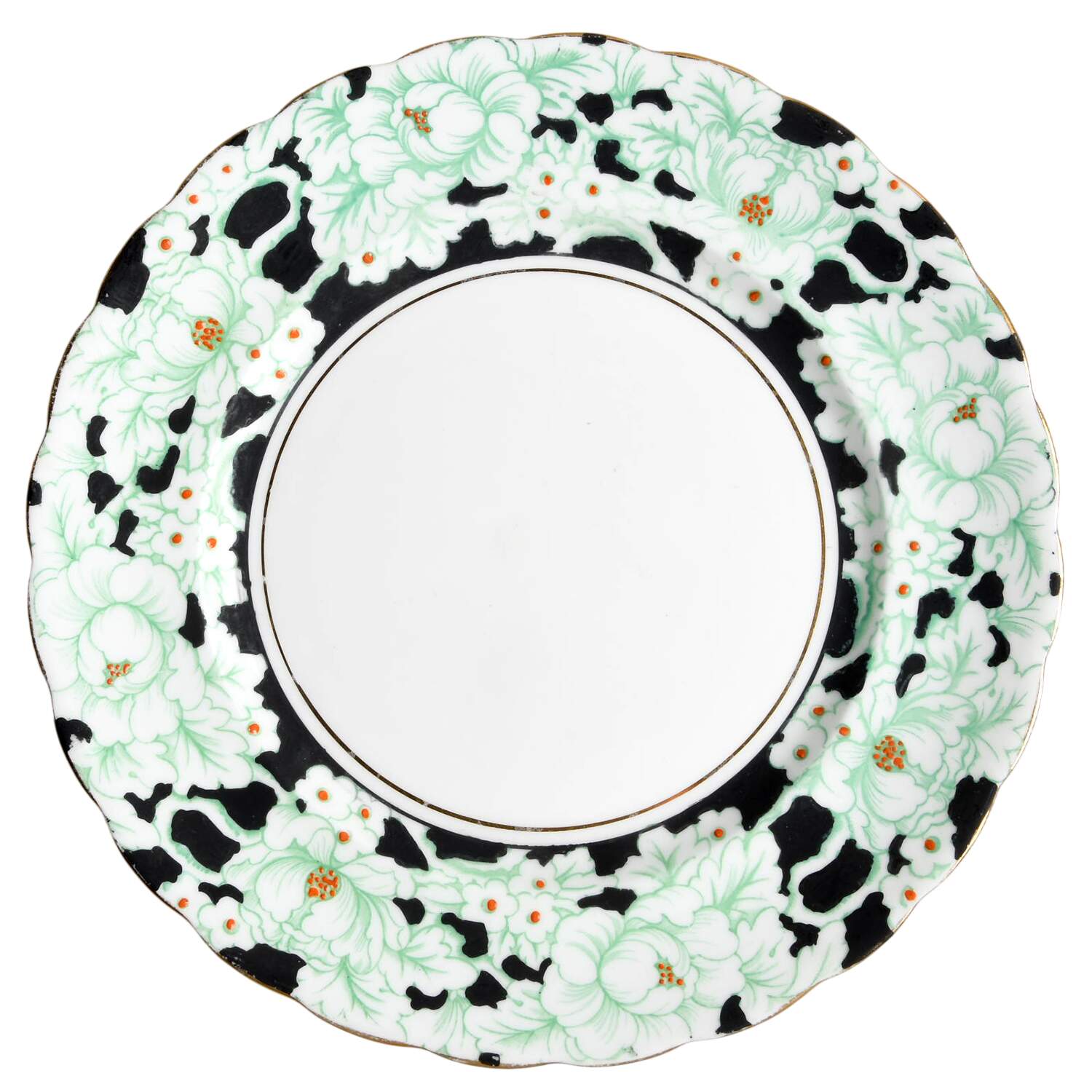 Peony Salad Plate by Cartwright & Edwards-1
