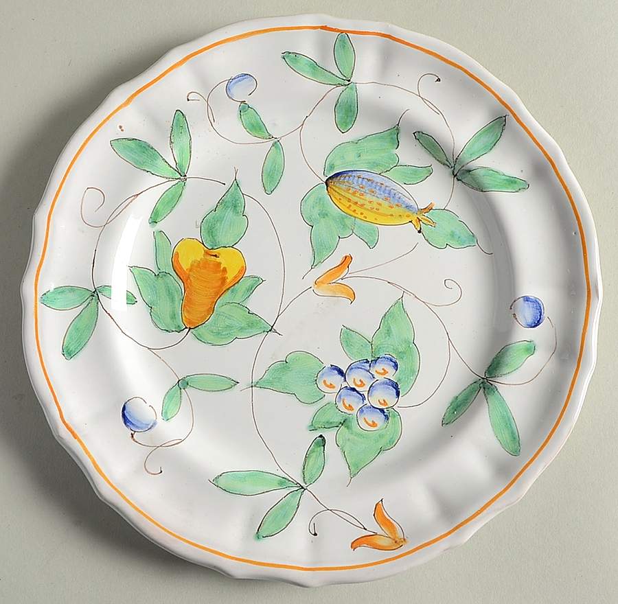 CAG1 Salad Plate by Cantagalli-1