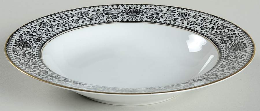 Castile Rim Soup Bowl by Carriage House-1