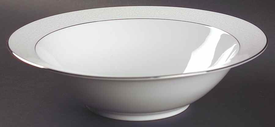 Young Lace 10" Round Vegetable Bowl by Carriage House-1