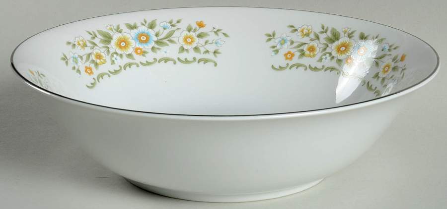 Concerto 9" Round Vegetable Bowl by Carlton (Japan)-1