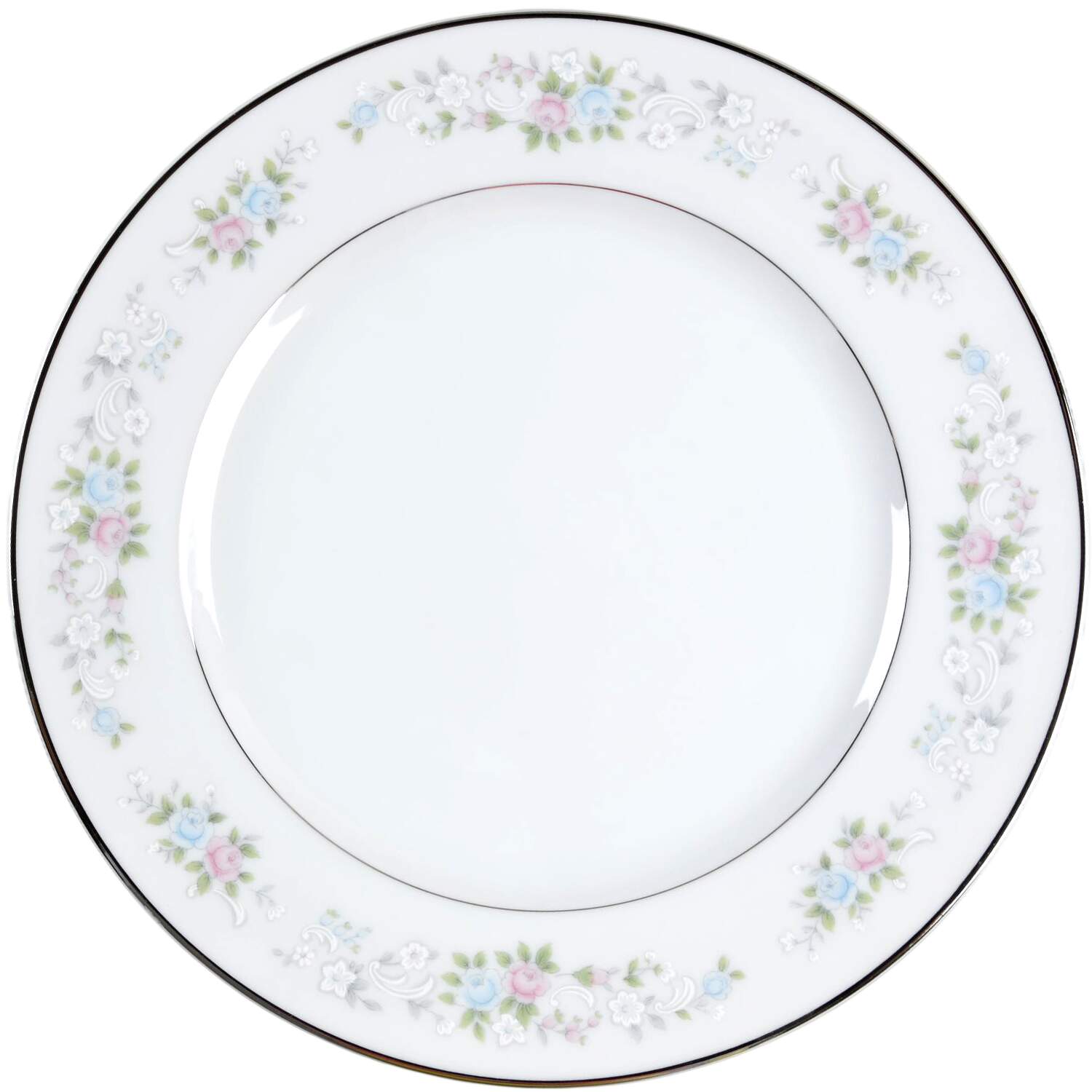 Corsage Salad Plate by Carlton (Japan)-1