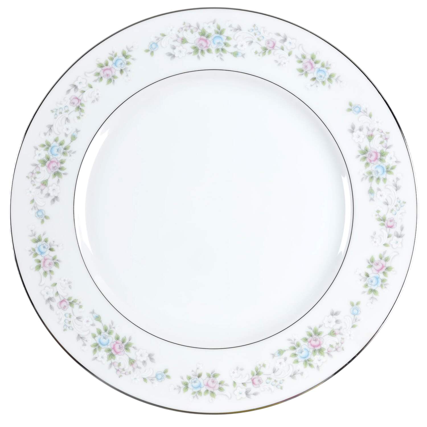 Corsage Dinner Plate by Carlton (Japan)-1