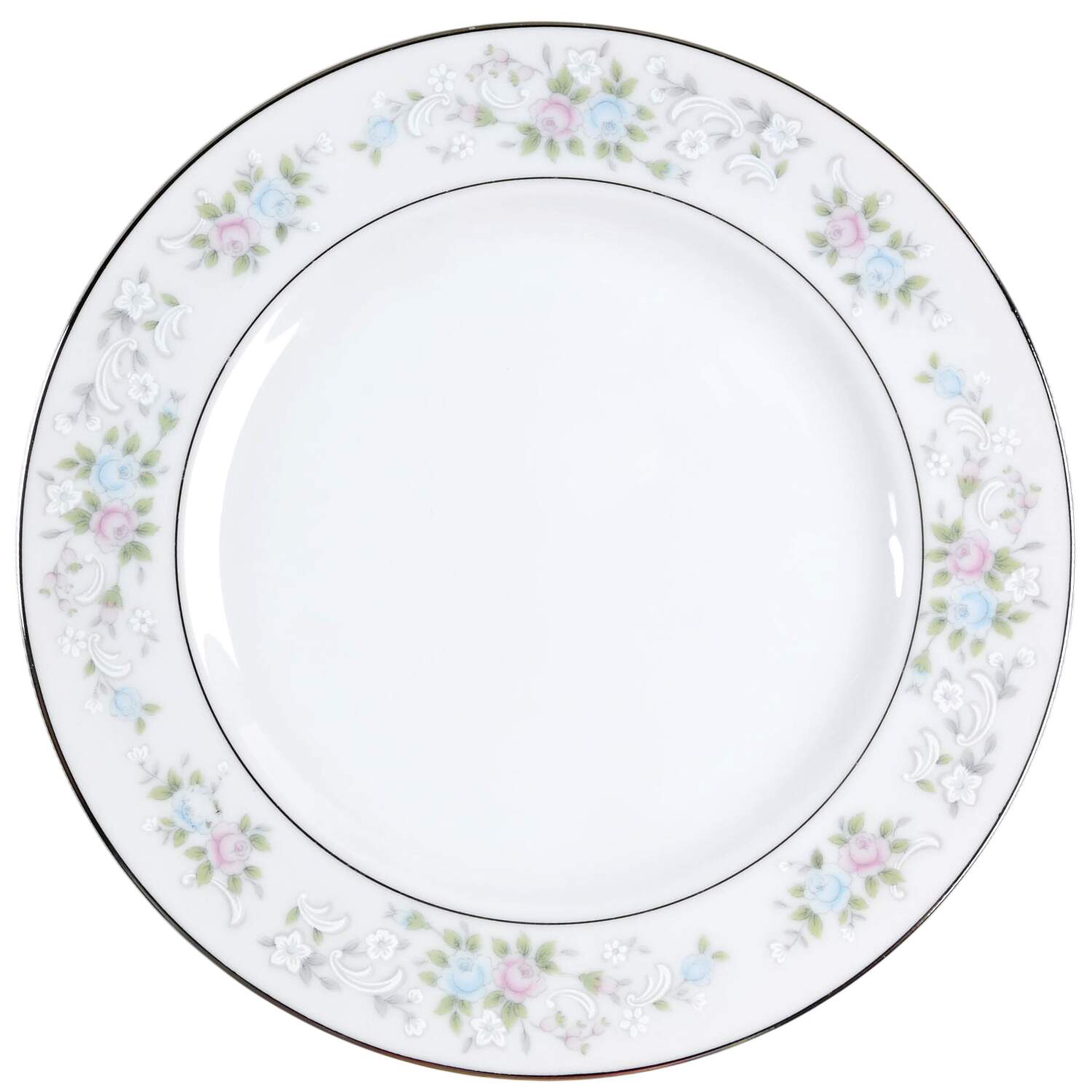 Corsage Bread & Butter Plate by Carlton (Japan)-1
