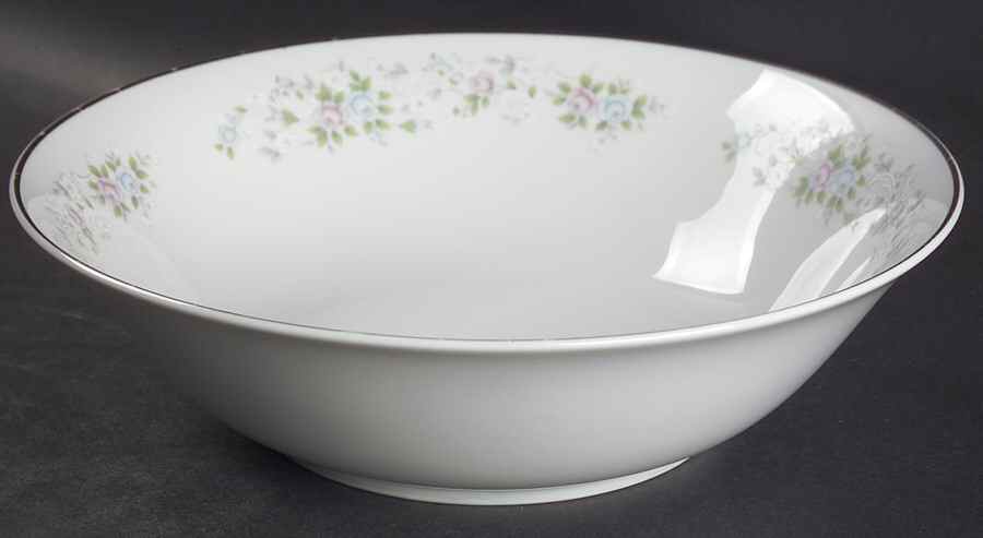 Corsage 9" Round Vegetable Bowl by Carlton (Japan)-1