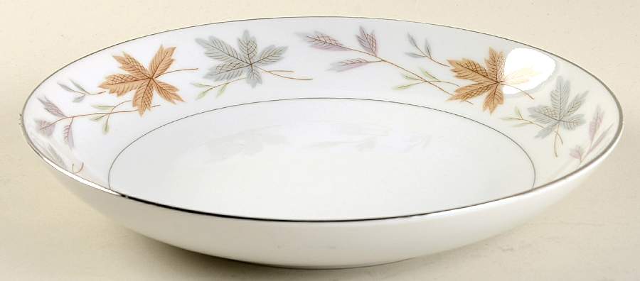 Delwood Coupe Soup Bowl by Carlton (Japan)-1