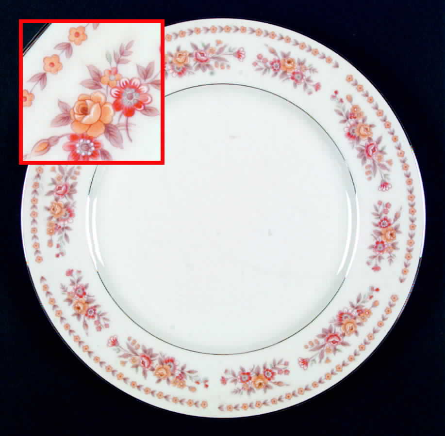 Elegance Dinner Plate by Carlton (Japan)-1