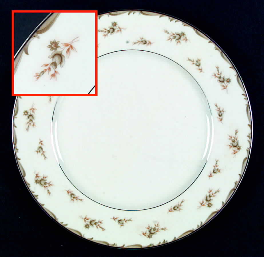 Noblesse Dinner Plate by Carlton (Japan)-1