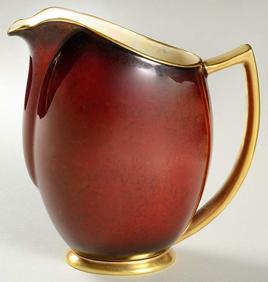 Rouge Royale 32 Oz Pitcher by Carlton Ware (England)-1