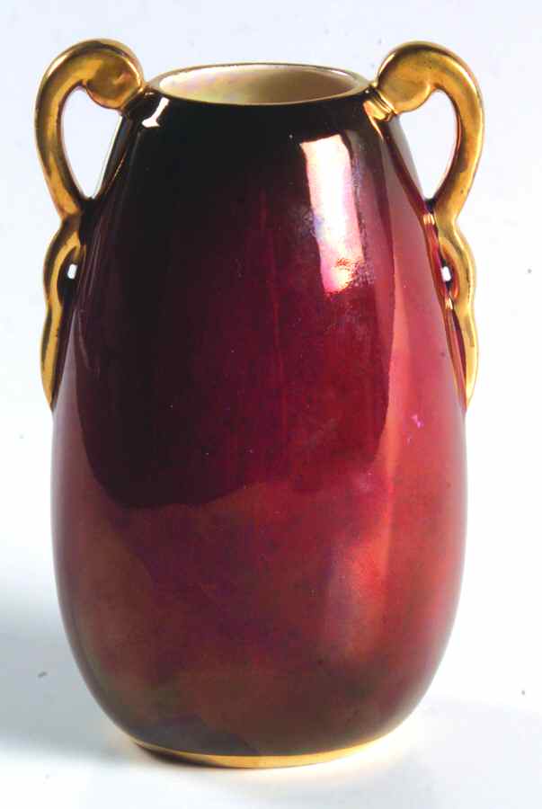 Rouge Royale 4" Bud Vase by Carlton Ware (England)-1