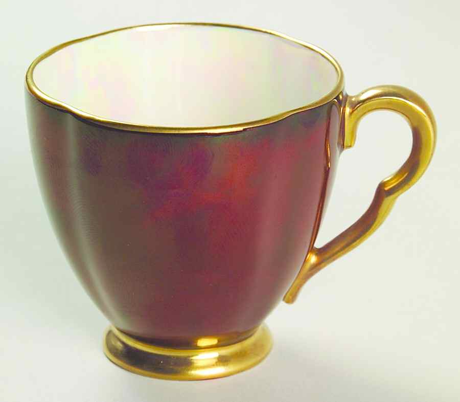 Rouge Royale Footed Demitasse Cup by Carlton Ware (England)-1