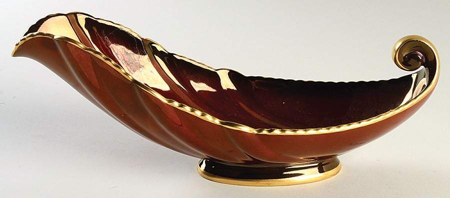 Rouge Royale Gravy Boat by Carlton Ware (England)-1