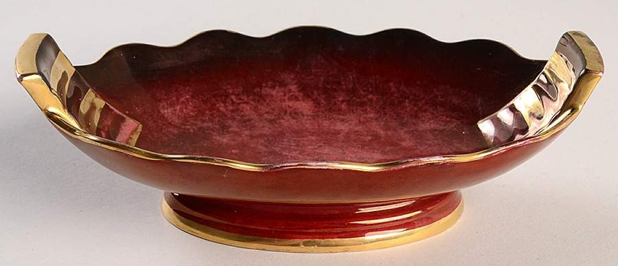 Rouge Royale 6" Bon Bon by Carlton Ware (England)-1