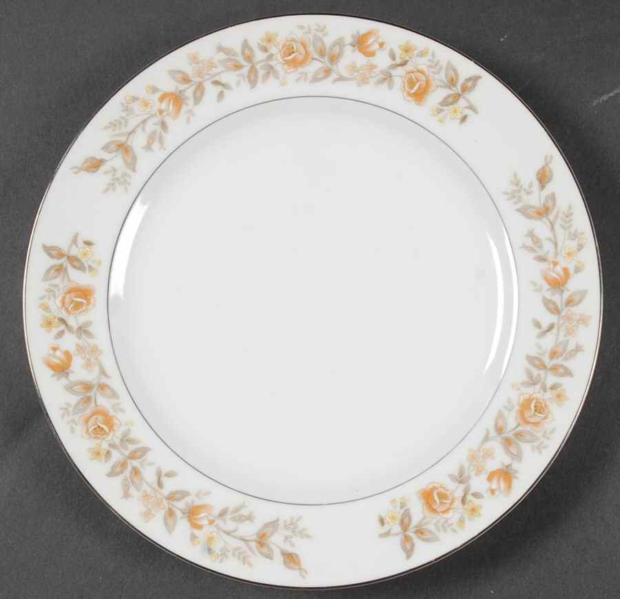 Rosealyn Salad Plate by Carlton (Japan)-1