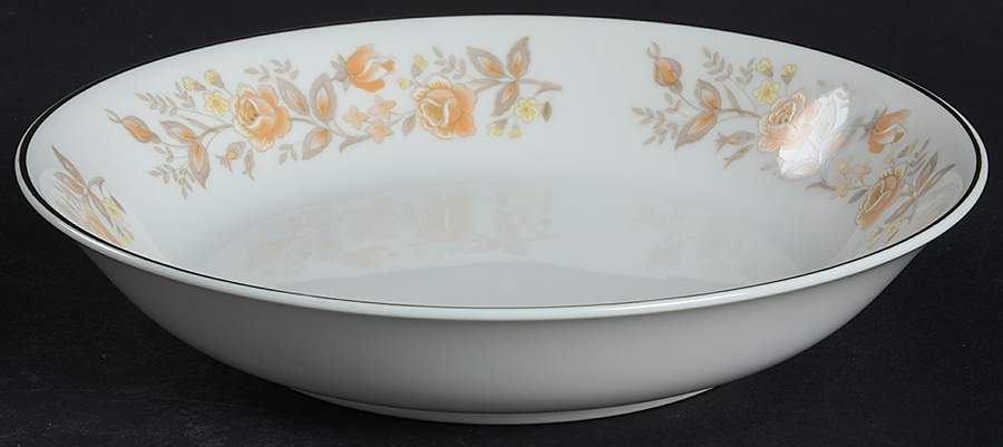 Rosealyn Coupe Soup Bowl by Carlton (Japan)-1