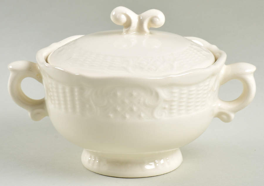 American Traditional Sugar Bowl & Lid by Canonsburg-1