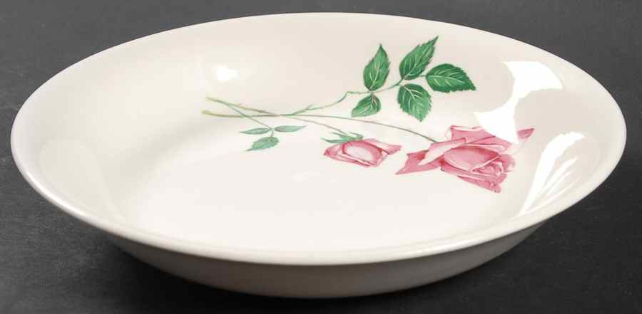 Bermuda Rose (No Trim) Coupe Soup Bowl by Canonsburg-1