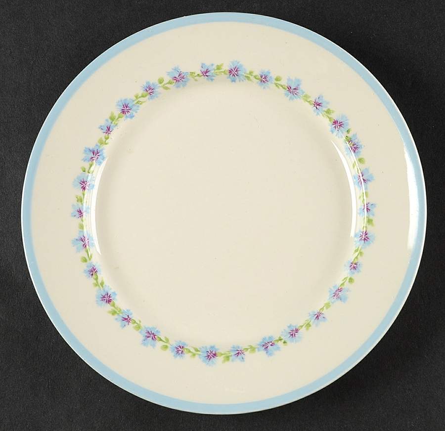 Bonnie Blue Bread & Butter Plate by Canonsburg-1