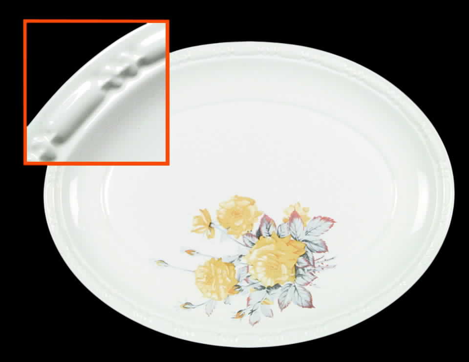 CAN12 12" Oval Serving Platter by Canonsburg-1