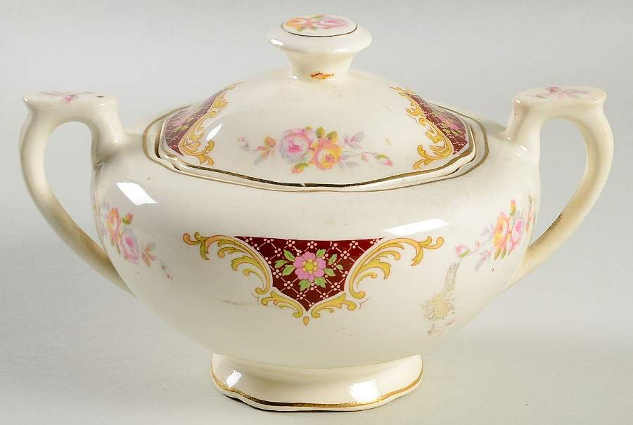 CAN17 Sugar Bowl & Lid by Canonsburg-1