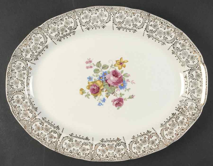 CAN25 13" Oval Serving Platter by Canonsburg-1