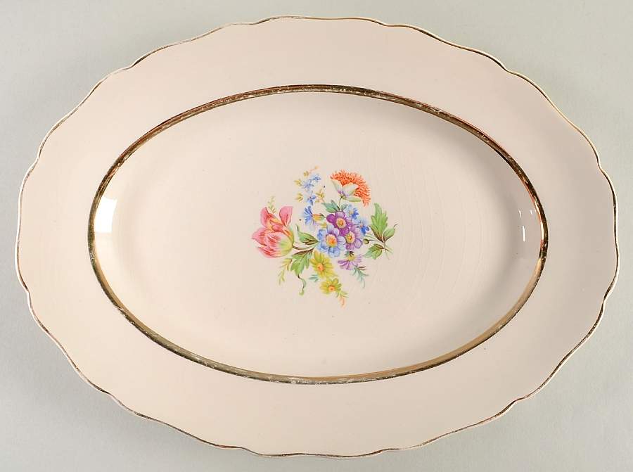 CAN31 11" Oval Serving Platter by Canonsburg-1