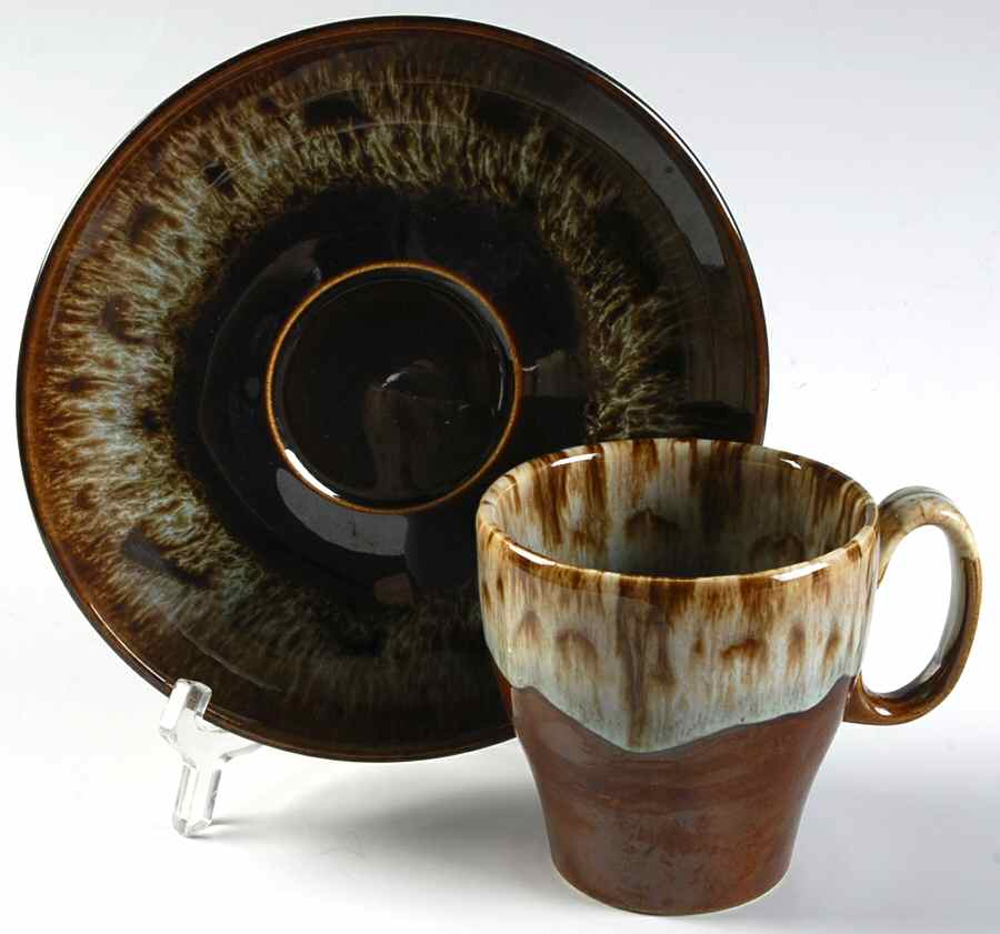 CAN38 Flat Cup & Saucer Set by Canonsburg-1
