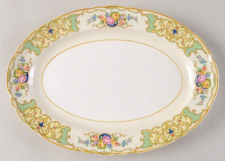 CAN4 11" Oval Serving Platter by Canonsburg-1