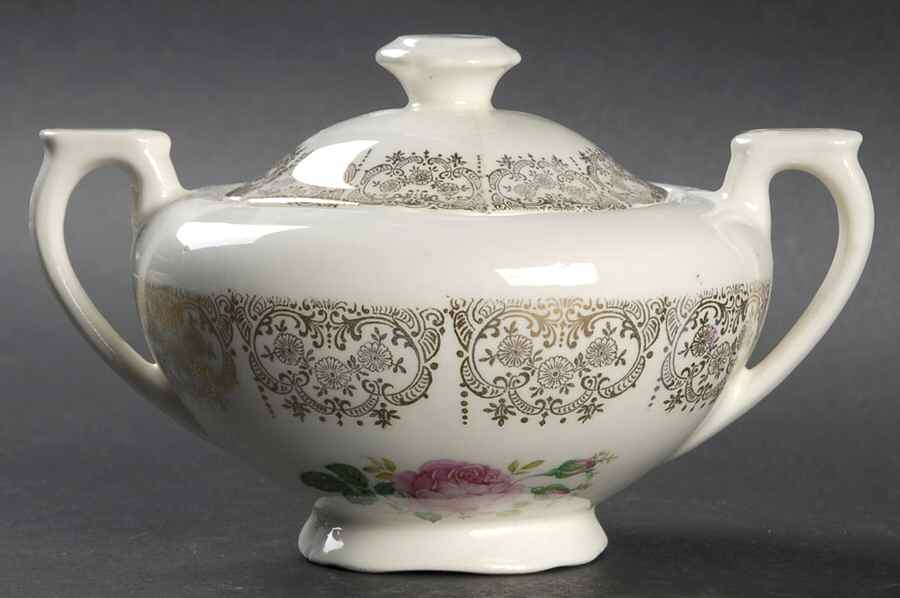 CAN52 Sugar Bowl & Lid by Canonsburg-1