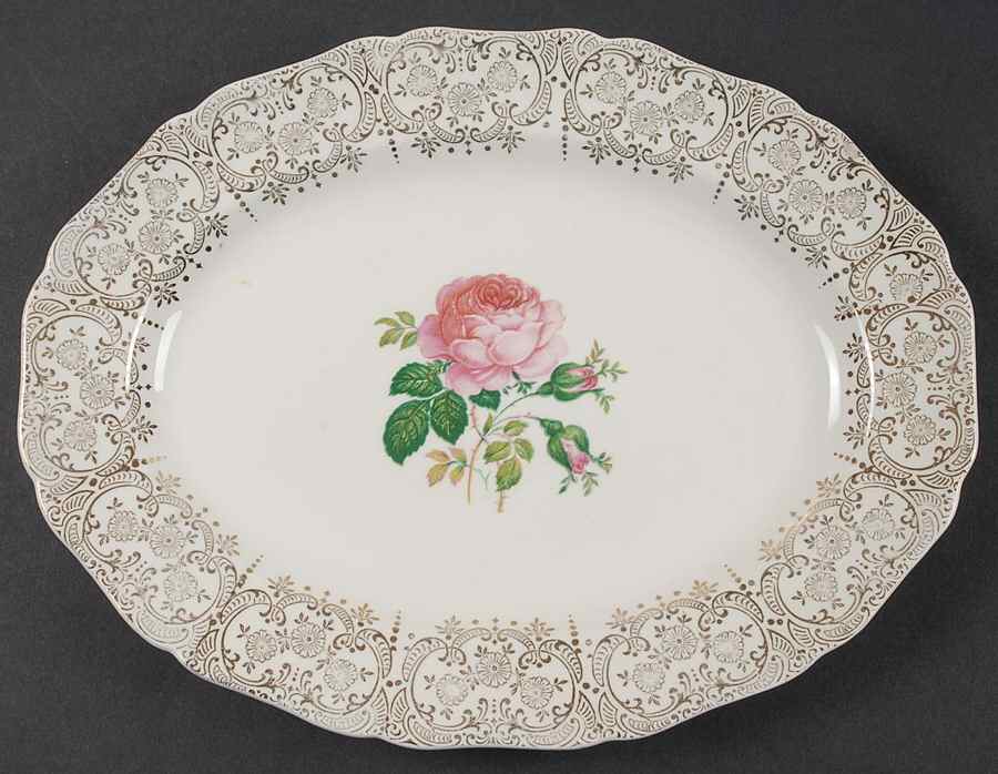 CAN52 11" Oval Serving Platter by Canonsburg-1