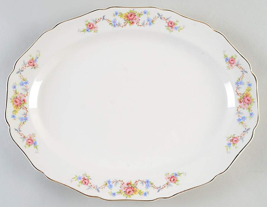 CAN54 13" Oval Serving Platter by Canonsburg-1