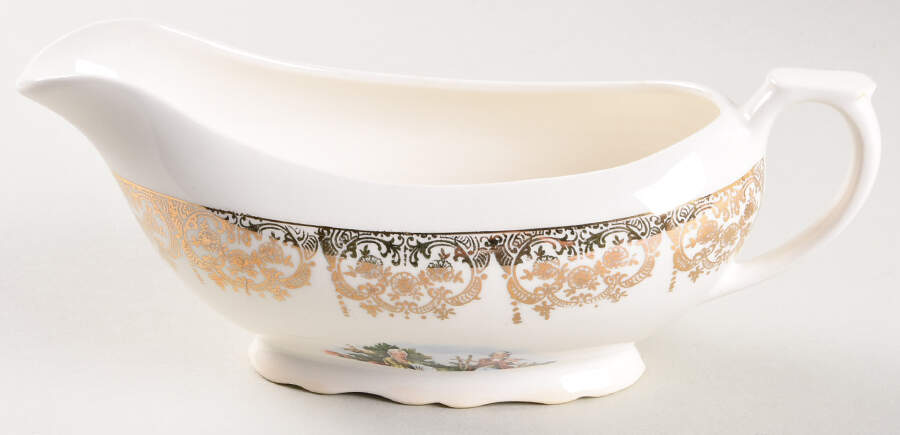 Empress Chantilly Gravy Boat by Canonsburg-1