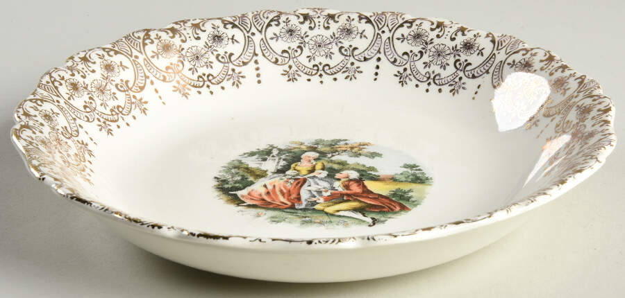 Empress Chantilly Coupe Soup Bowl by Canonsburg-1