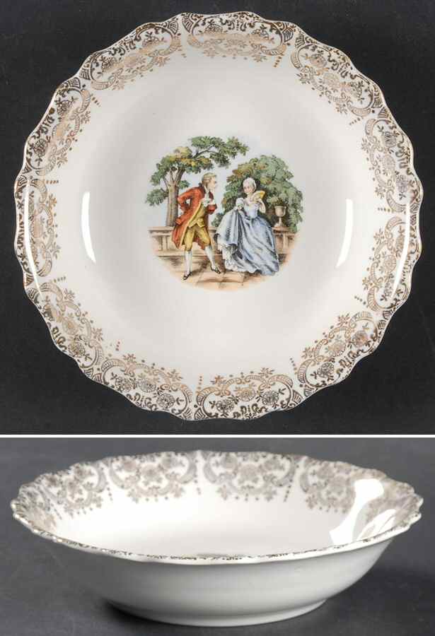 Empress Chantilly Coupe Cereal Bowl by Canonsburg-1