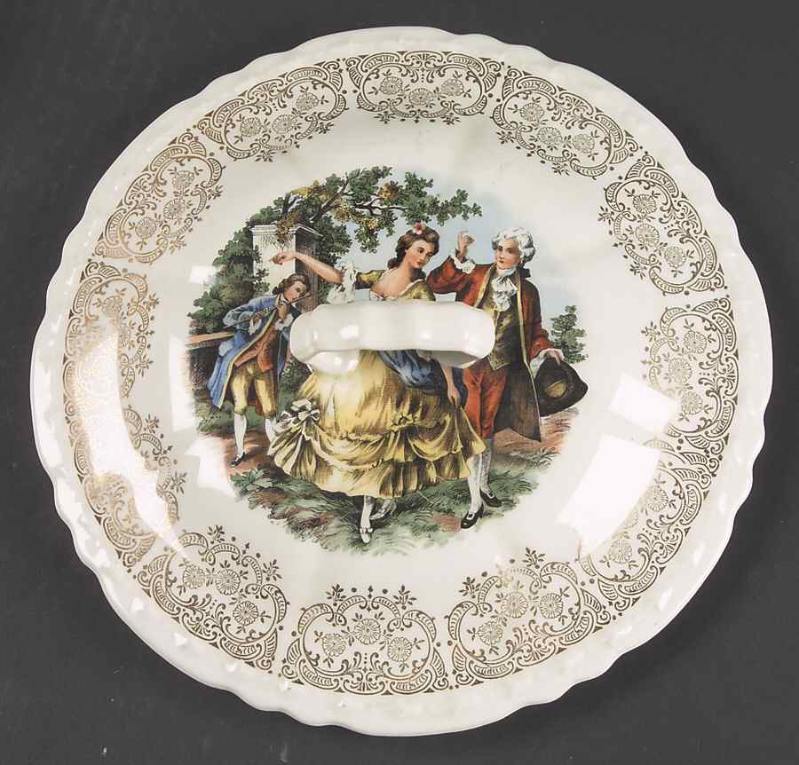 Empress Chantilly Lid for Round Vegetable by Canonsburg-1
