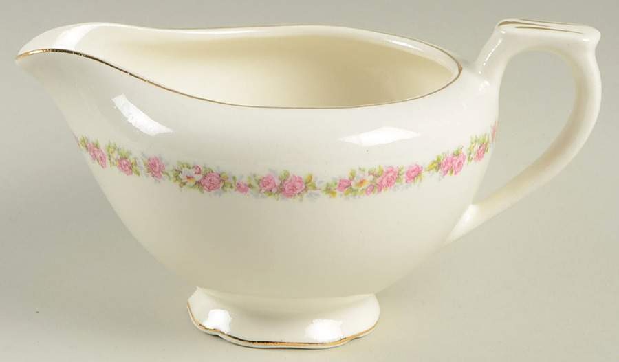 First Love (Solid Gold Trim) Creamer by Canonsburg-1