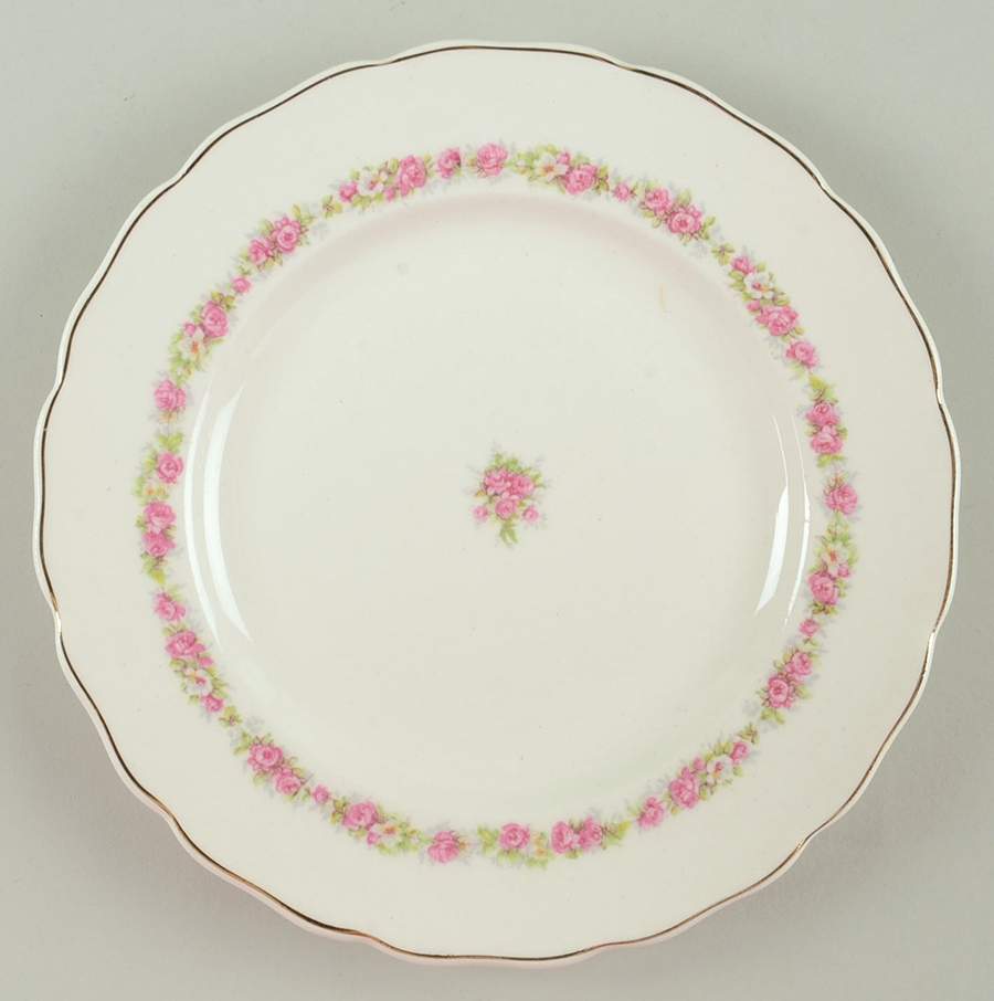 First Love (Solid Gold Trim) Bread & Butter Plate by Canonsburg-1
