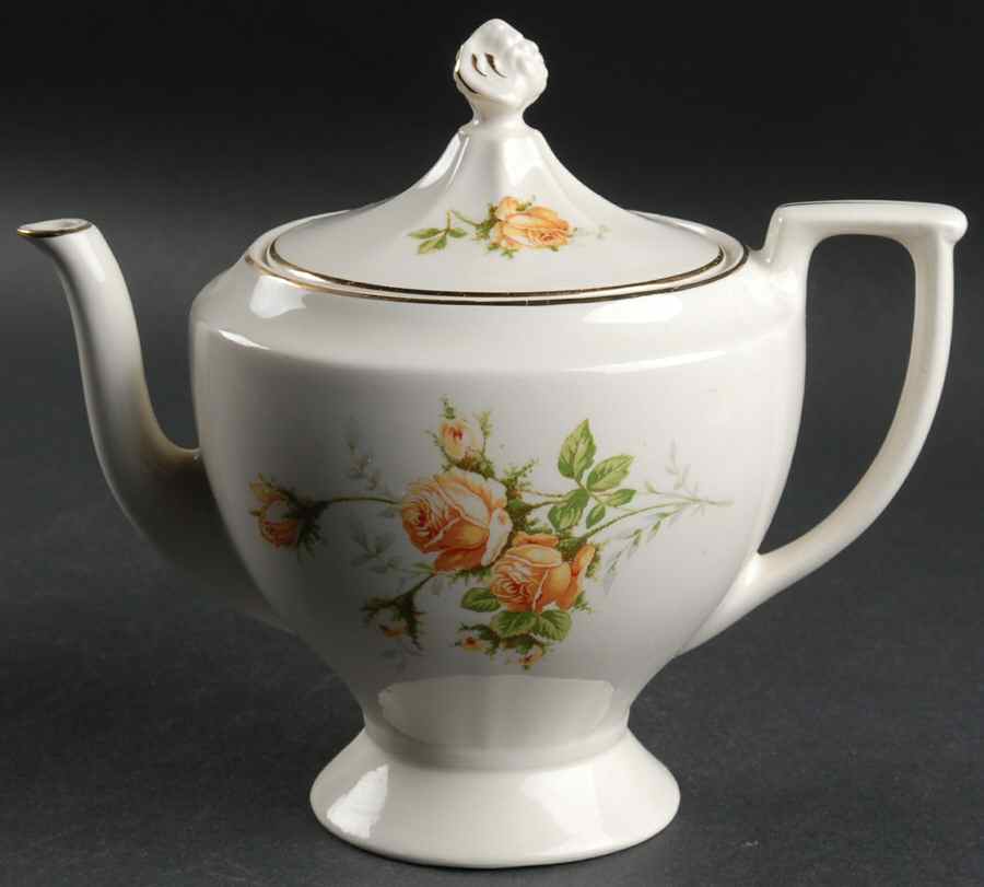 Golden Era Teapot & Lid by Canonsburg-1