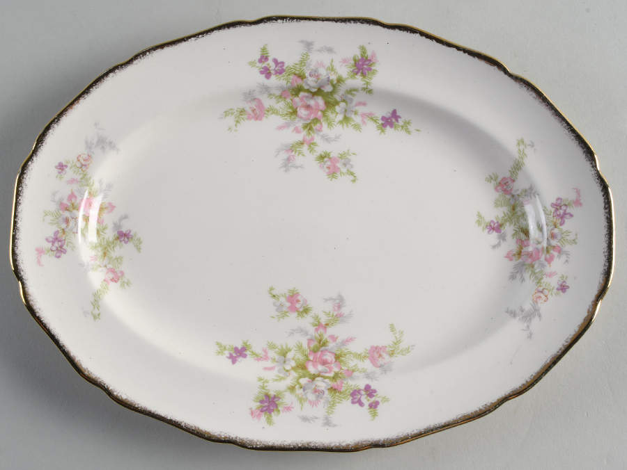 Heather 11" Oval Serving Platter by Canonsburg-1