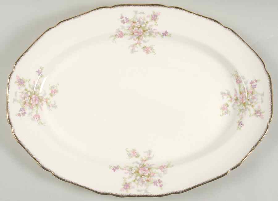 Heather 15" Oval Serving Platter by Canonsburg-1