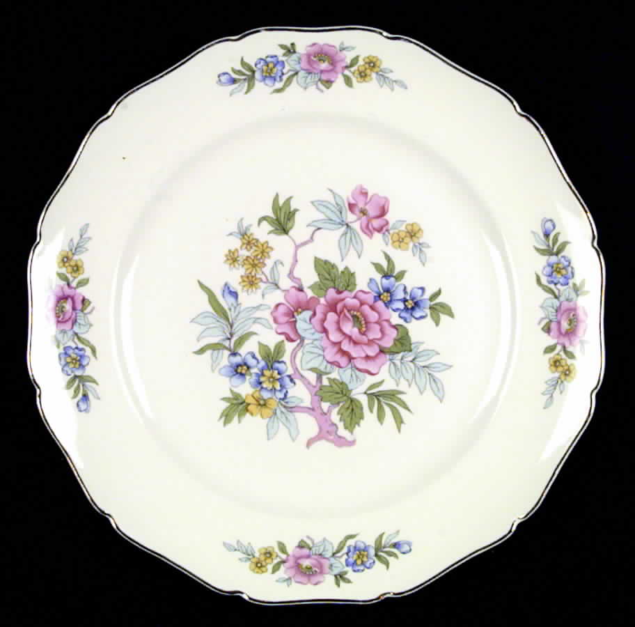 Indian Rose Dinner Plate by Canonsburg-1