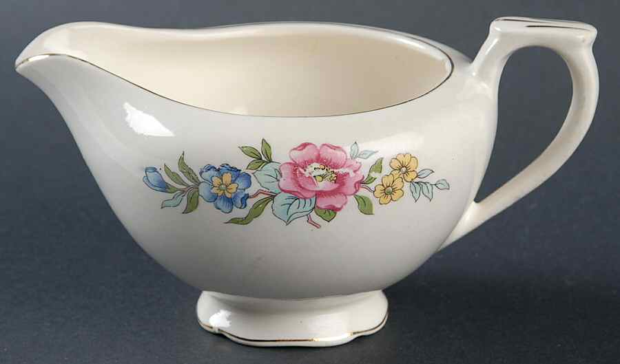 Indian Rose Creamer by Canonsburg-1