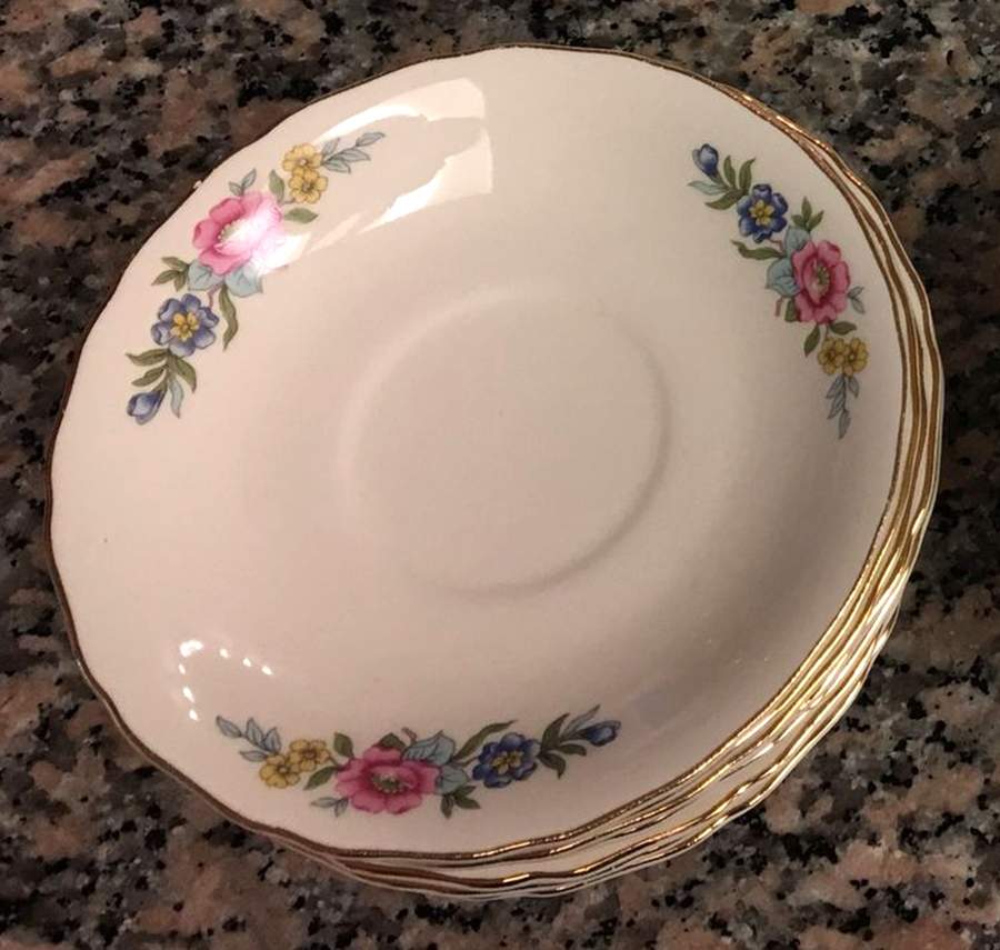 Indian Rose Saucer by Canonsburg-1