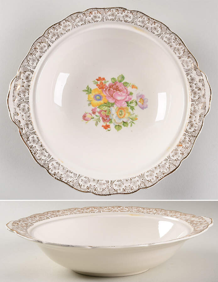 Lajean Round Vegetable No Lid by Canonsburg-1